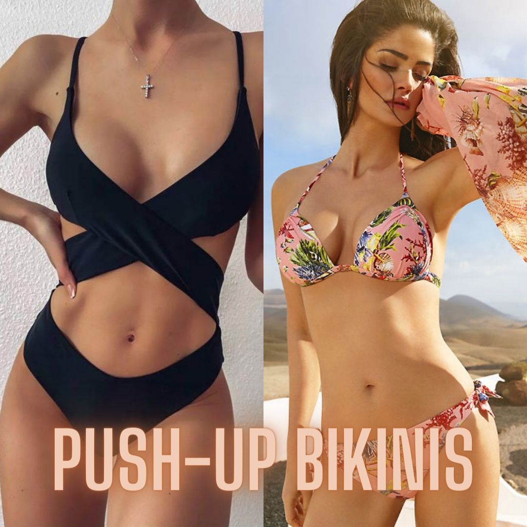 Women's Push-up Bikinis Set Tops