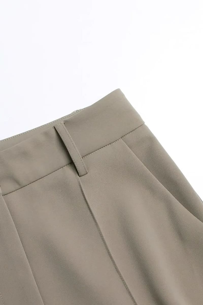 Women’s 3 Piece Beige Pants Suit Set